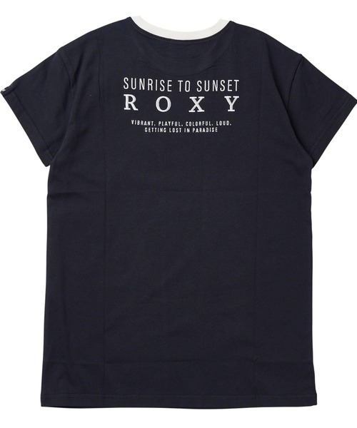 ROXY(ロキシー)の「MINI GETTING LOST IN/ロキシーキッズリンガーワンピース(ワンピース・キッズ・ホワイト/ブラック/グレー・150/140/130)」の1枚目の写真