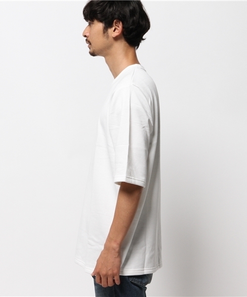 WEGO（ウィゴー）の「WEGO/クオータースリーブプルオーバー（スウェット・メンズ・カーキ/ベージュ/ブラック/ホワイト・LARGE/MEDIUM）」の16枚目の写真