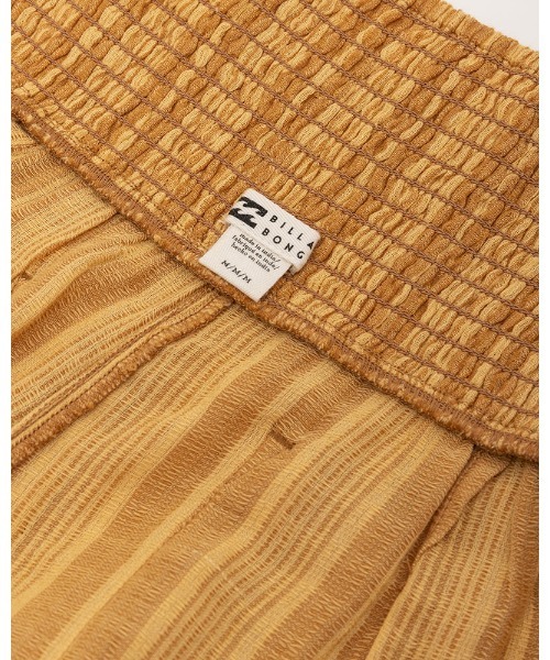 BILLABONG(ビラボン)の「BILLABONG レディース NEW WAVES 2 ロングパンツ 【2024年夏モデル】/ビラボンソフトタッチワイドパンツ(その他パンツ・レディース・マルチ/ブラウン・X-SMALL)」の8枚目の写真