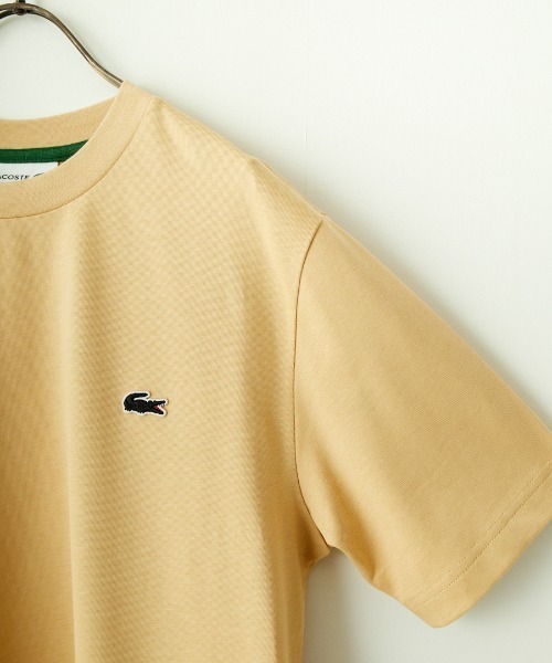 LACOSTE（ラコステ）の「[LACOSTE/ラコステ] ワンポイントロゴ バックプリントTシャツ（Tシャツ/カットソー・レディース・ベージュ/ブラック/ホワイト・2/4/3）」の20枚目の写真