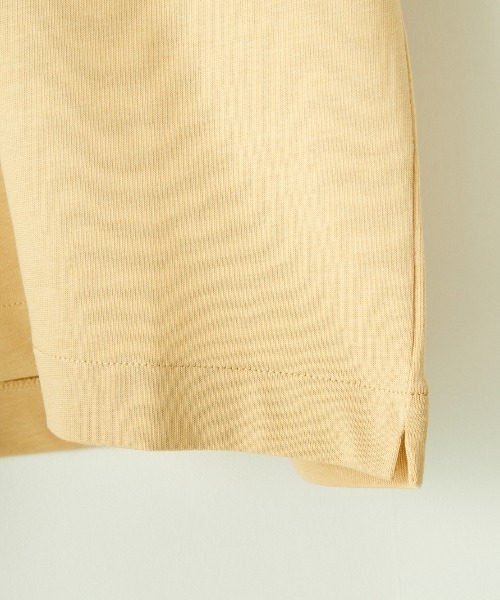 LACOSTE（ラコステ）の「[LACOSTE/ラコステ] ワンポイントロゴ バックプリントTシャツ（Tシャツ/カットソー・レディース・ベージュ/ブラック/ホワイト・2/4/3）」の22枚目の写真