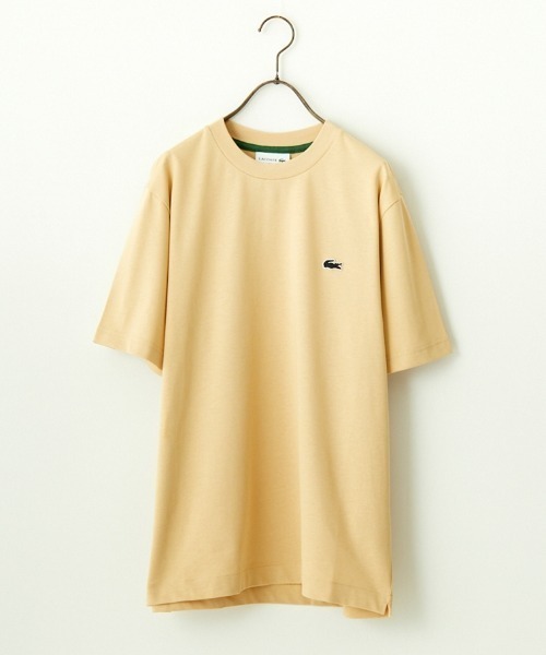 LACOSTE（ラコステ）の「[LACOSTE/ラコステ] ワンポイントロゴ バックプリントTシャツ（Tシャツ/カットソー・レディース・ベージュ/ブラック/ホワイト・2/4/3）」の17枚目の写真