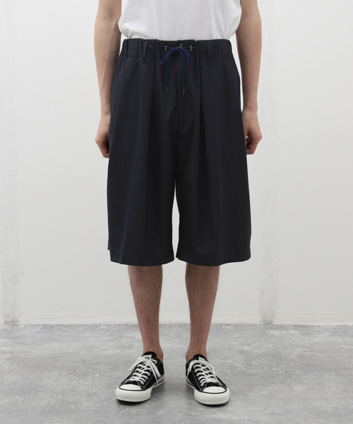 Sillage (シアージ) WOOL TROPICAL CIRCULAR SHORTS EX SL24SS