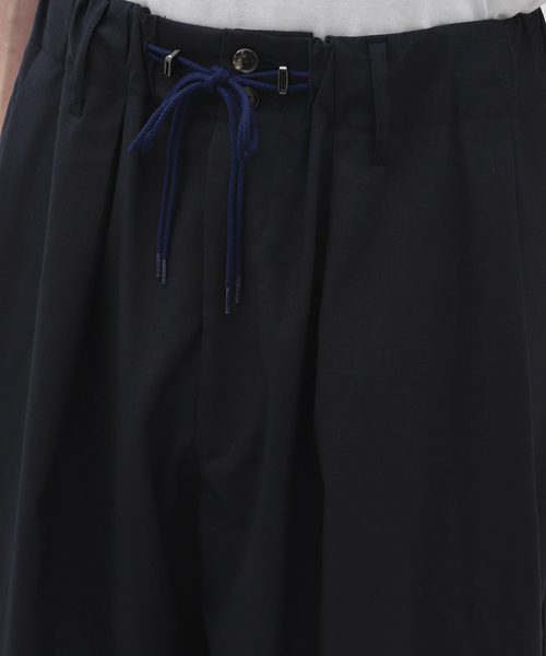 Sillage（シアージ）の「Sillage (シアージ) WOOL TROPICAL CIRCULAR SHORTS EX SL24SS-CSTW-NV（その他パンツ・メンズ・ネイビー・FREE）」の13枚目の写真