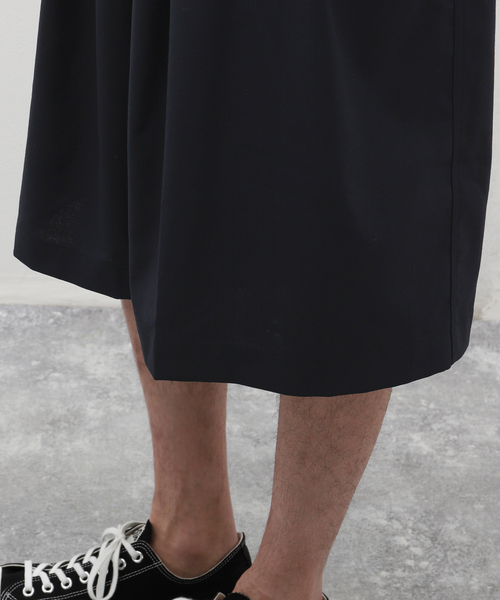 Sillage（シアージ）の「Sillage (シアージ) WOOL TROPICAL CIRCULAR SHORTS EX SL24SS-CSTW-NV（その他パンツ・メンズ・ネイビー・FREE）」の14枚目の写真