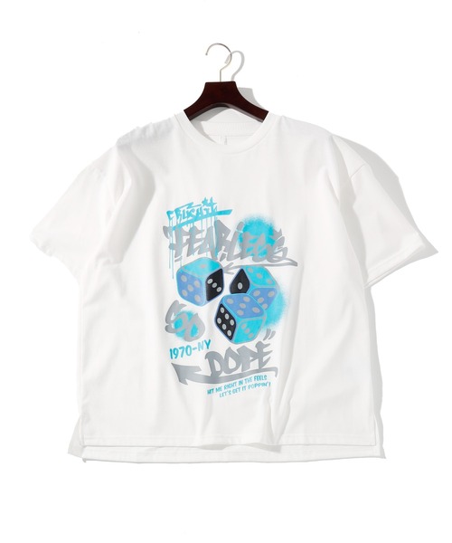 THISIS(ディスイズ)の「ビッグシルエット プリント Tシャツ レディース(Tシャツ/カットソー・レディース・ブラック系その他/ホワイト系その他3/ホワイト系その他/ホワイト系その他2/グレー系その他/ブラック系その他2/ブラック/チャコールグレー/ブラック系その他3/ホワイト・X-LARGE/LARGE/MEDIUM)」の4枚目の写真