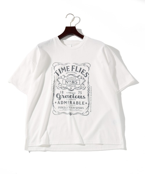 THISIS(ディスイズ)の「ビッグシルエット プリント Tシャツ レディース(Tシャツ/カットソー・レディース・ブラック系その他/ホワイト系その他3/ホワイト系その他/ホワイト系その他2/グレー系その他/ブラック系その他2/ブラック/チャコールグレー/ブラック系その他3/ホワイト・X-LARGE/LARGE/MEDIUM)」の5枚目の写真