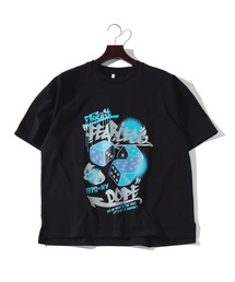 ビッグシルエット プリント Tシャツ レディース