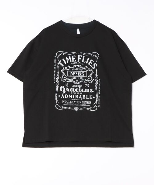 THISIS(ディスイズ)の「ビッグシルエット プリント Tシャツ レディース(Tシャツ/カットソー・レディース・ブラック系その他/ホワイト系その他3/ホワイト系その他/ホワイト系その他2/グレー系その他/ブラック系その他2/ブラック/チャコールグレー/ブラック系その他3/ホワイト・X-LARGE/LARGE/MEDIUM)」の13枚目の写真