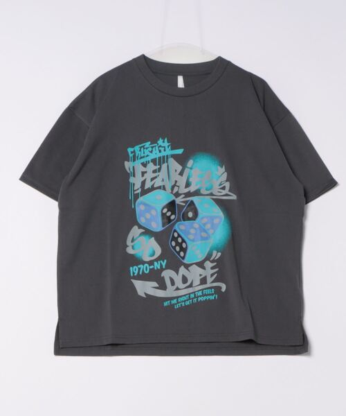 THISIS(ディスイズ)の「ビッグシルエット プリント Tシャツ レディース(Tシャツ/カットソー・レディース・ブラック系その他/ホワイト系その他3/ホワイト系その他/ホワイト系その他2/グレー系その他/ブラック系その他2/ブラック/チャコールグレー/ブラック系その他3/ホワイト・X-LARGE/LARGE/MEDIUM)」の15枚目の写真