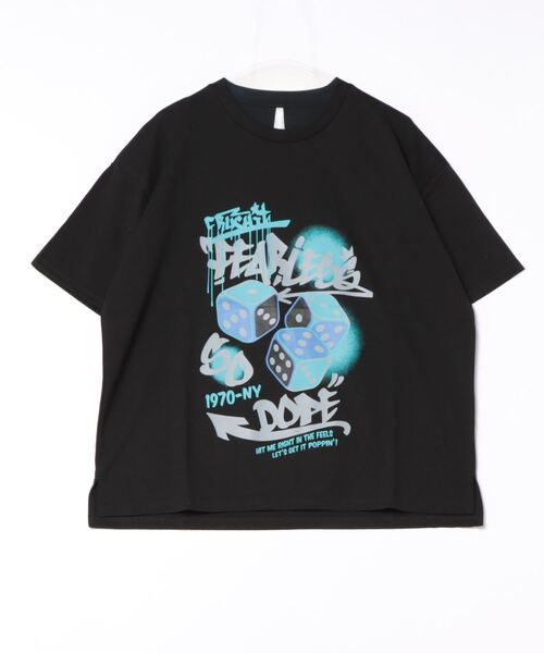 THISIS(ディスイズ)の「ビッグシルエット プリント Tシャツ レディース(Tシャツ/カットソー・レディース・ブラック系その他/ホワイト系その他3/ホワイト系その他/ホワイト系その他2/グレー系その他/ブラック系その他2/ブラック/チャコールグレー/ブラック系その他3/ホワイト・X-LARGE/LARGE/MEDIUM)」の21枚目の写真