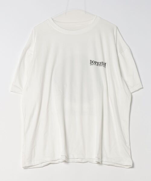 SHEENA(シーナ)の「プラネットロゴバックプリントオーバーサイズTシャツ(Tシャツ/カットソー・レディース・ホワイト/グレー・M)」の16枚目の写真