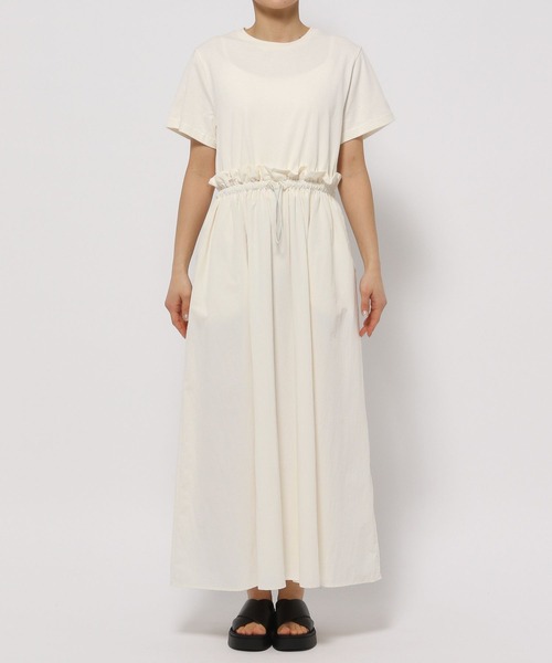 ベルトストラップワンピース LOWRYS FARM（ローリーズファーム）の「ドッキングワンピース