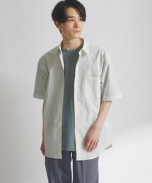 URBAN RESEARCH DOORS | 『吸水速乾』セオアルファストレッチ ブロードショートスリーブシャツ(シャツ/ブラウス)