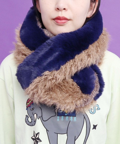 マルチカラーファーマフラー didizizi（ディディジジ）の「ﾏﾙﾁカラーファーマフラー（ストール