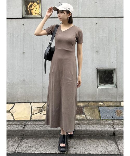 yokang ワンピース　前あき 秋ワンピース ロングワンピース マキシワンピ レディース40代50