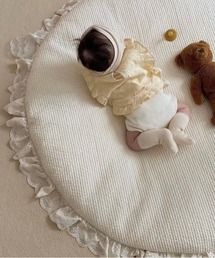 solm（ソルム）の「【solm】フリルベビーマット　frill baby mat（ラグ/マット）」