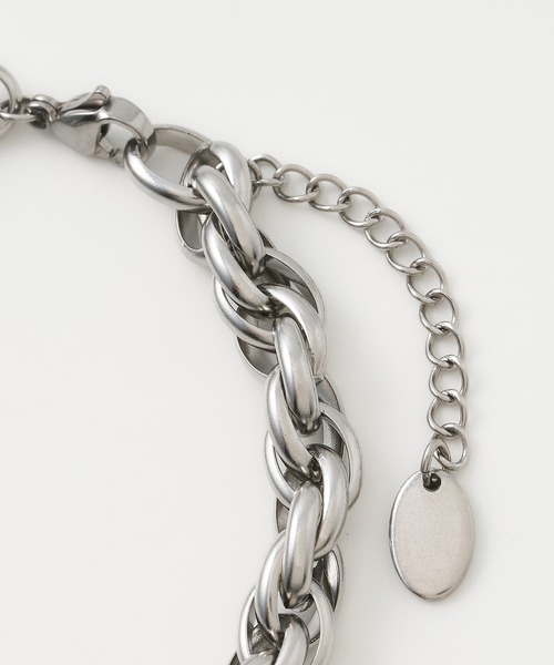 collex(コレックス)の「【dignif】【金属アレルギー対応】チェーンブレスレット(ブレスレット・レディース・シルバー・フリー)」の6枚目の写真