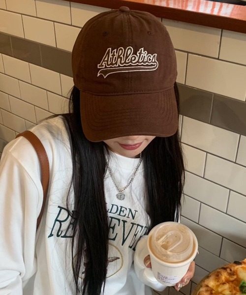 pur chouchou（ピュールシュシュ）の「pur chouchou/ロゴ刺繍キャップ P4288（キャップ）」 WEAR