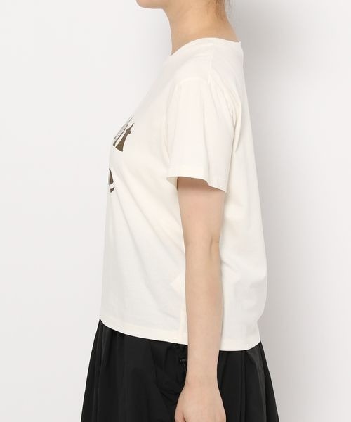 LOWRYS FARM(ローリーズファーム)の「コンパクトプリントTシャツ 131955(Tシャツ/カットソー・レディース・チャコールグレー/パープル/アイボリー・FREE)」の13枚目の写真