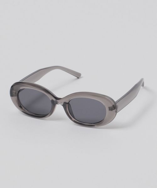 JEANASIS(ジーナシス)の「ワイドフレームサングラス/132294(サングラス・レディース・グレー系その他/ブラック系その他・FREE)」の2枚目の写真