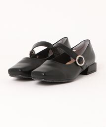 la farfa shoes ２WAY バックルパンプス