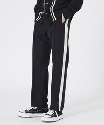 LOVELESS | サイドブレードスリットイージーストレートパンツ(スウェットパンツ)