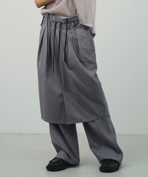 JIEDA（ジエダ）の「WOOL EASY SLACKS（スラックス）」 - WEAR