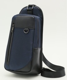 TAKA-Q | 【両掛け仕様】タカキュー グレンチェック ボディバッグ(ボディバッグ/ウエストポーチ)