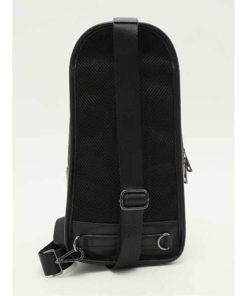 TAKA-Q（タカキュー）の「【両掛け仕様】タカキュー グレンチェック ボディバッグ（ボディバッグ/ウエストポーチ・メンズ・ネイビー/ブラック・FREE）」の9枚目の写真