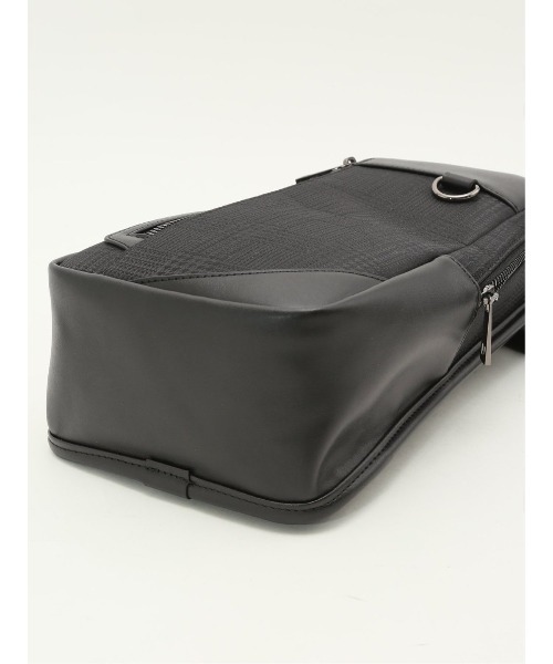 TAKA-Q（タカキュー）の「【両掛け仕様】タカキュー グレンチェック ボディバッグ（ボディバッグ/ウエストポーチ・メンズ・ネイビー/ブラック・FREE）」の10枚目の写真