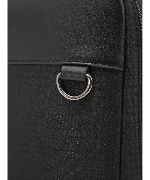 TAKA-Q（タカキュー）の「【両掛け仕様】タカキュー グレンチェック ボディバッグ（ボディバッグ/ウエストポーチ・メンズ・ネイビー/ブラック・FREE）」の13枚目の写真