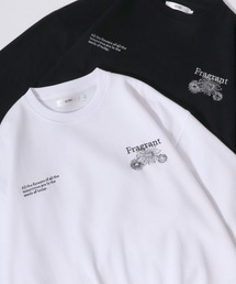 スウェット（ホワイト/白色系・花柄・ボタニカル柄）ファッション通販