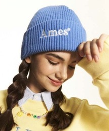 A'GEM/9 × .kom 『AMESWORLDWIDE/アメスワールドワイド』COLORED LOGO BEANIE/カラードロゴ ビーニー