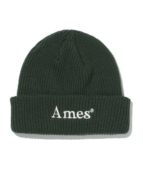 AMESWORLDWIDE（アメスワールドワイド）の「A'GEM/9 × .kom 『AMESWORLDWIDE/アメスワールドワイド』COLORED LOGO BEANIE/カラードロゴ ビーニー（ニットキャップ/ビーニー・レディース・ホワイト/ブルー/ブラック/ピンク/グリーン・FREE）」の10枚目の写真