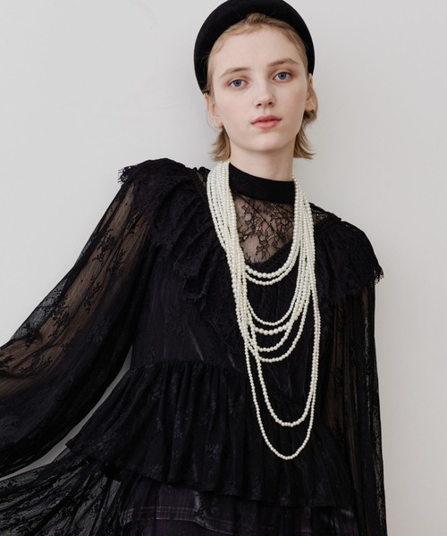 淡水真珠　ジュエリーバッグ ヴィンテージ  パーティー　フォーマル　未使用 楽天市場】【新品商品】淡水真珠 SV留め具 シルバー925 ネックレス