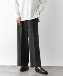 GLOBAL WORK | お手入れらくらくSET UPワイドパンツ/136123(その他パンツ)