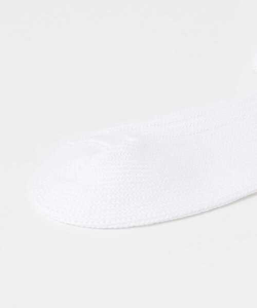 decka Quality socks（デカクオリティソックス）の「decka　オーガニックリブソックス（ソックス/靴下・レディース・ブラック/ホワイト・1）」の5枚目の写真