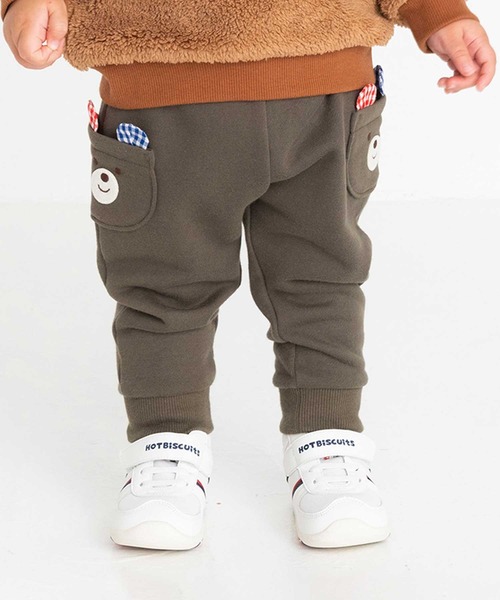 【セール】ポケット顔ドン リブ付きスウェットパンツ（スウェットパンツ）｜HOT BISCUITS（ホットビスケッツ）