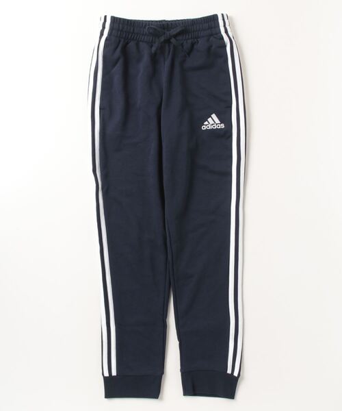 adidas（アディダス）の「アディダス adidas エッセンシャルズ フレンチテリー テーパードカフ スリーストライプ パンツ（その他パンツ・メンズ・ブラック/ネイビー/グレー・LL/3L/S/M/L）」の3枚目の写真