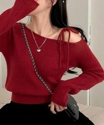 Vipoa | ワンショルダーニット(ニット/セーター)