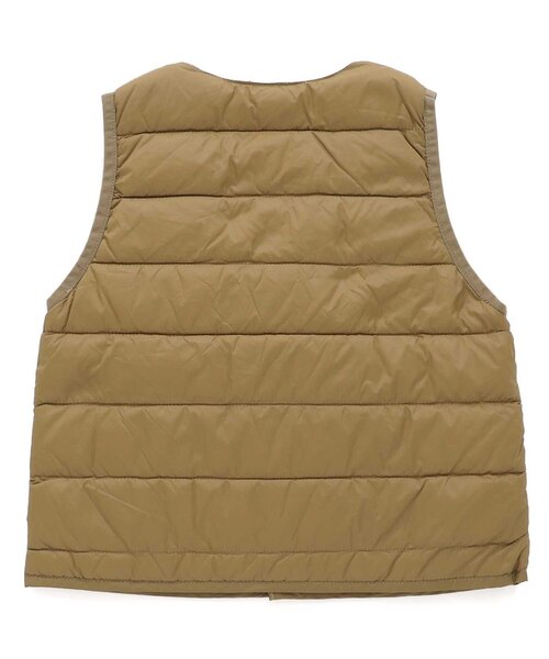BREEZE(ブリーズ)の「【WEB限定】ライトダウンベスト(ダウンベスト・キッズ・ブラウン/ピンク/ネイビー/イエロー/ブラック/アイボリー・80/90/100/110/120/130/140)」の12枚目の写真