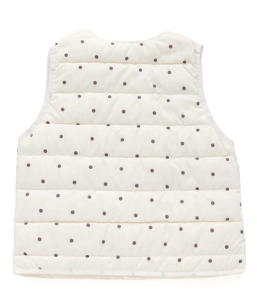 BREEZE(ブリーズ)の「【WEB限定】ライトダウンベスト(ダウンベスト・キッズ・ブラウン/ピンク/ネイビー/イエロー/ブラック/アイボリー・80/90/100/110/120/130/140)」の13枚目の写真