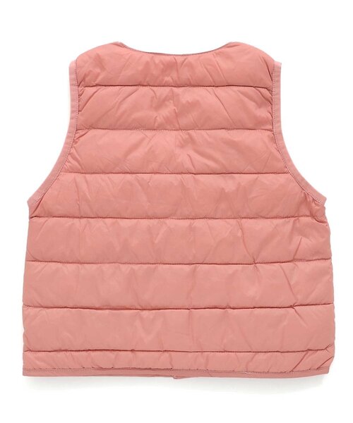 BREEZE(ブリーズ)の「【WEB限定】ライトダウンベスト(ダウンベスト・キッズ・ブラウン/ピンク/ネイビー/イエロー/ブラック/アイボリー・80/90/100/110/120/130/140)」の15枚目の写真