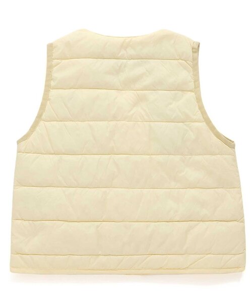 BREEZE(ブリーズ)の「【WEB限定】ライトダウンベスト(ダウンベスト・キッズ・ブラウン/ピンク/ネイビー/イエロー/ブラック/アイボリー・80/90/100/110/120/130/140)」の16枚目の写真