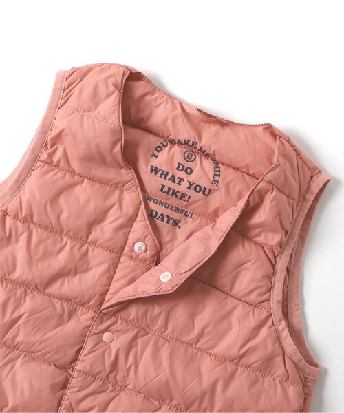 BREEZE(ブリーズ)の「【WEB限定】ライトダウンベスト(ダウンベスト・キッズ・ブラウン/ピンク/ネイビー/イエロー/ブラック/アイボリー・80/90/100/110/120/130/140)」の17枚目の写真