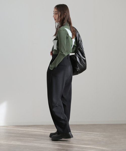 JOINT WORKS(ジョイントワークス)の「todo kotohayokozawa WAVE L/S TOP HIGH NECK TYPE TD24ATP04(Tシャツ/カットソー・レディース・グレー/カーキ/ブラック・FREE)」の17枚目の写真