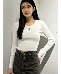 GYDA | GYGYプレートニットトップス(ニット/セーター)