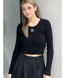 GYDA | GYGYプレートニットトップス(ニット/セーター)