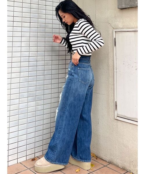 GYDA(ジェイダ)の「GYGYプレートニットトップス(ニット/セーター・レディース・シルバー/オフホワイト/その他1/ブラック・FREE)」の20枚目の写真